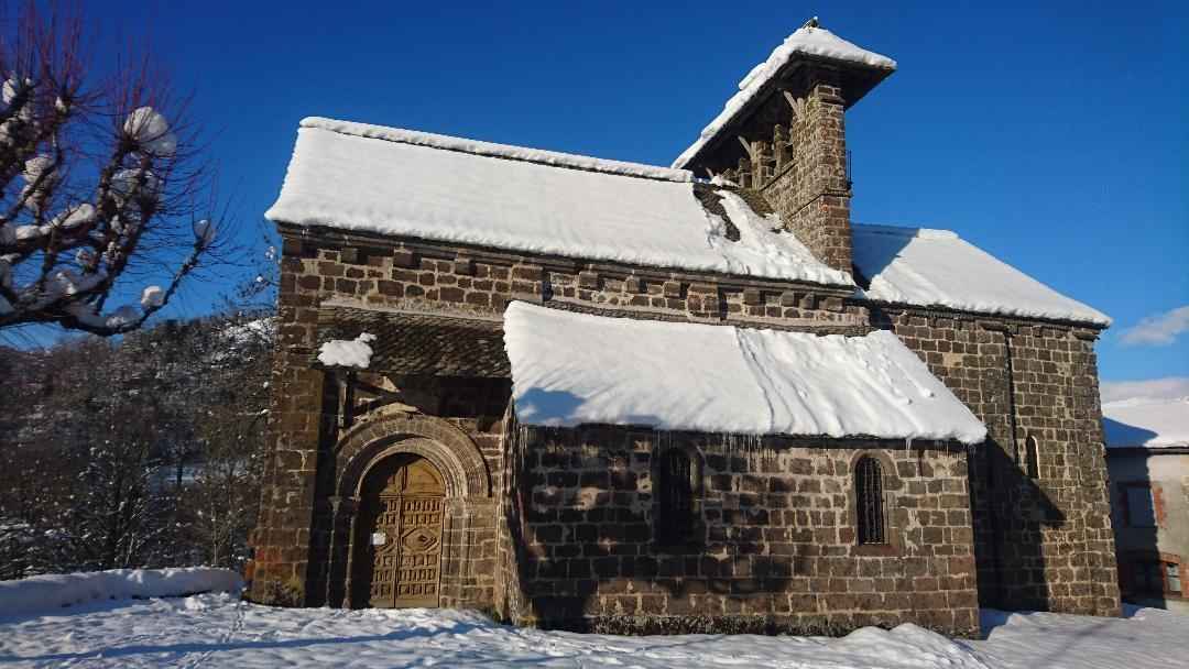 église hiver