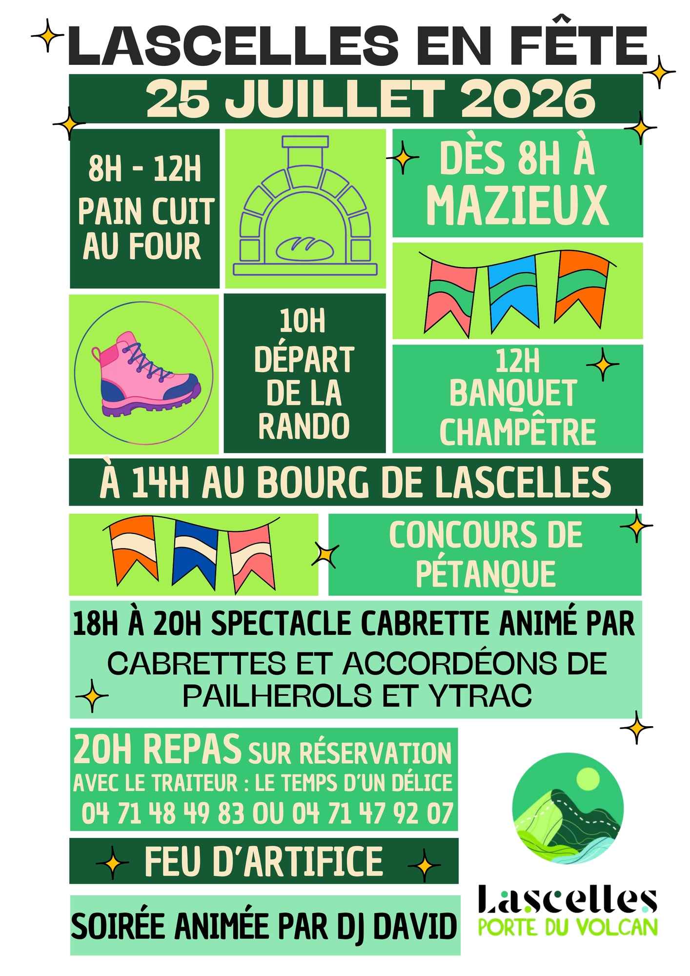 Affiche Fête de Lascelles 2026